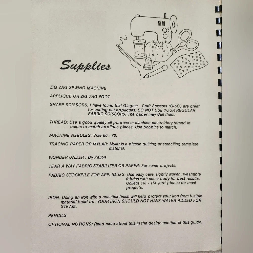 Applique The Easy Way! Includes 20 Designs With Complete Instructions